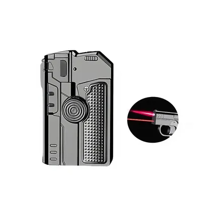  Creative Metal Folding Gun Lighter 