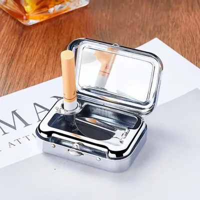 Mini Pocket Ashtray Outdoor Travel