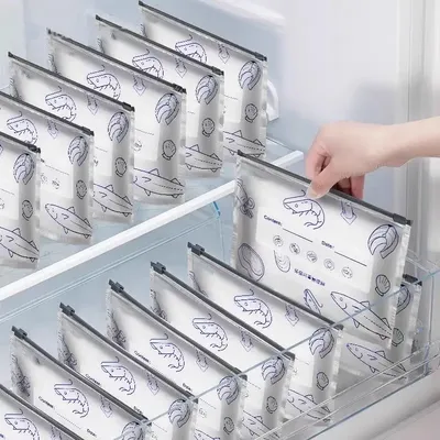 Aluminum foil sealed fresh-keeping Freezer Bags 