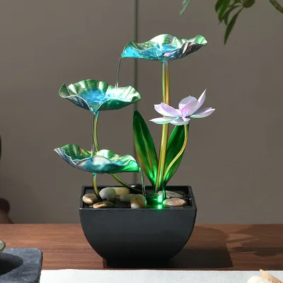 Desktop Water Fountain for Office Home Bedroom