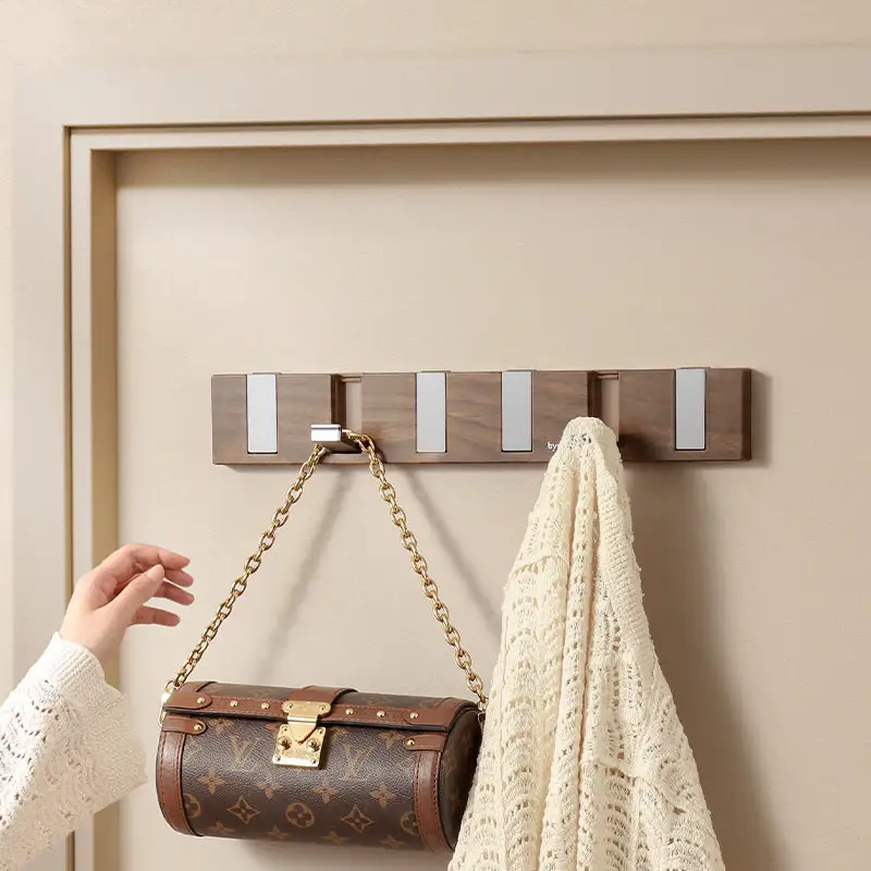 Door Hook Punch-free Clothes Bag Storage