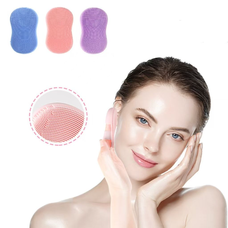 Mini Finger Silicone Facial Cleansing Brush