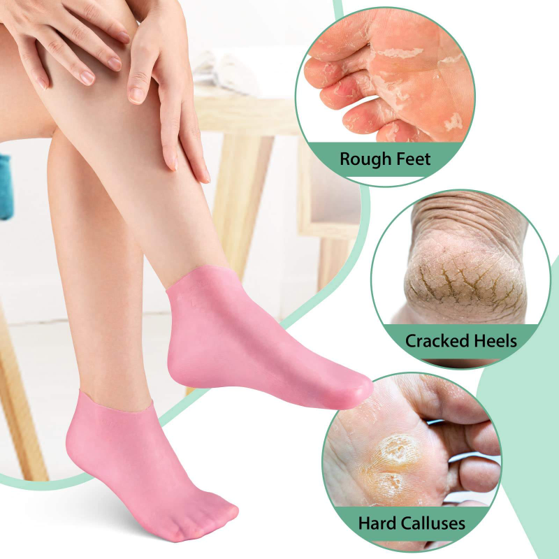 Silicone Moisturizing Foot Socks