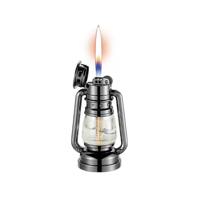 Retro Racing Lantern Flint Gas Lighter