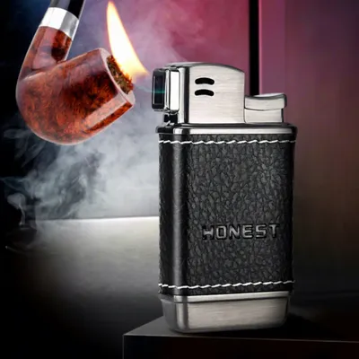 Baicheng Slanted Flame Pipe Special Lighter