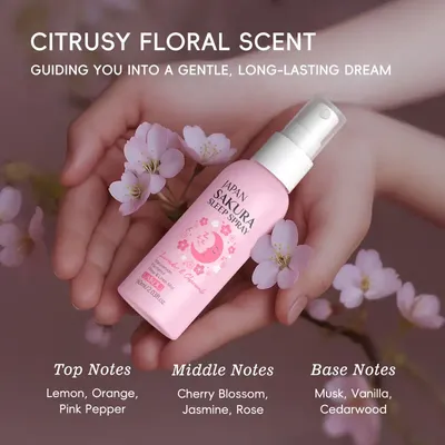 LAIKOU Japan Sakura Sleep Aid Spray
