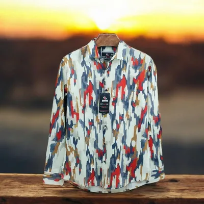 Digital Dubi Cotton Full sleeve Shirt