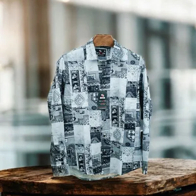 Digital Dubi Cotton Full sleeve Shirt