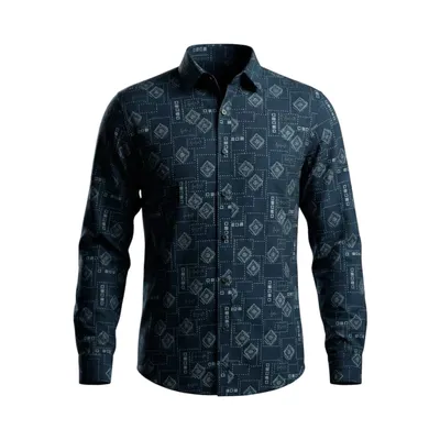 Black Pure Cotton Full sleeve Shirt