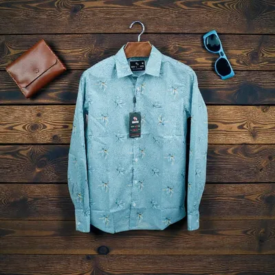 Pure Cotton full Sleeve Shirt for Men's