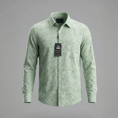 Pure Cotton full Sleeve Shirt for Men's