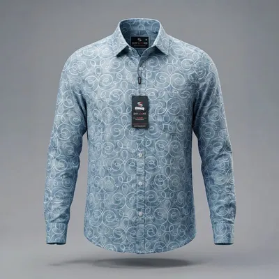 Pure Cotton full Sleeve Shirt for Men's