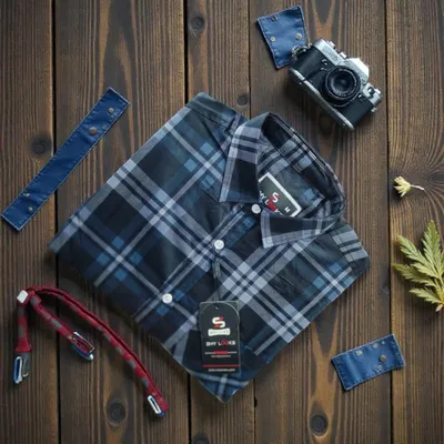 Pure AC Cotton OLD Money Shirt For Men's