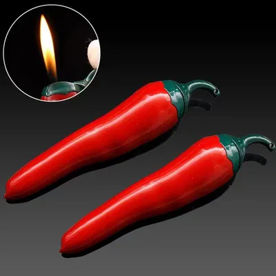  Pepper Metal Gas Cigarette Lighter
