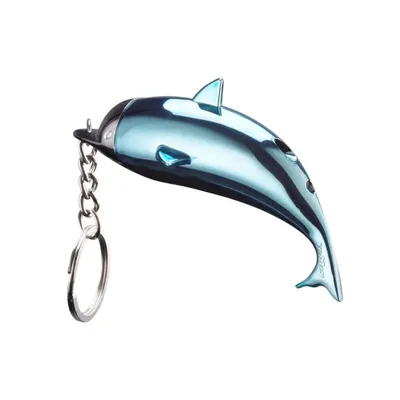 Dolphin Metal  Keychain Gas Lighter