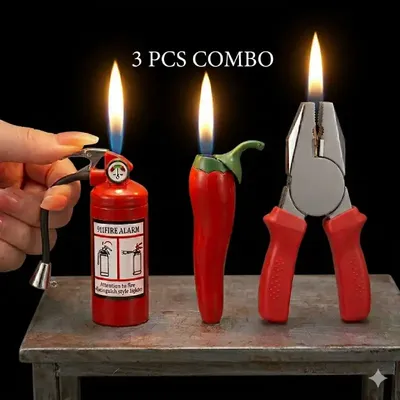 3 PCS Combo (Pepper, Plus & Fire Extinguisher) 