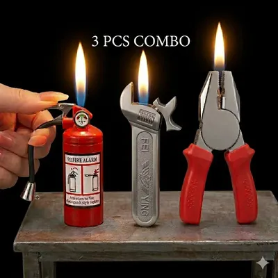 3 PCS Combo (Wrench, Plus & Fire Extinguisher) 
