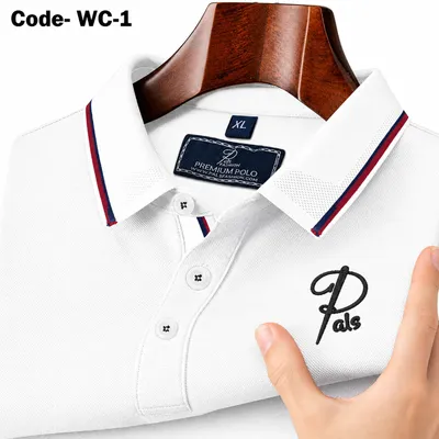 Premium Quality Polo T-Shirt For Men -WH