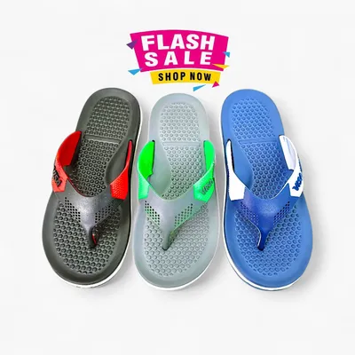 RelaxFit Mens Daily Wear Flip Flops