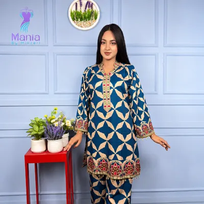 Colour Symphony // Soft Thai Silk Fabric // Co Ord’s 2PCS Set