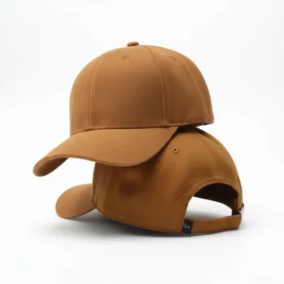 Limited Edition Brown/Tan Streetwear Cap – Soft Cotton Blend Finish