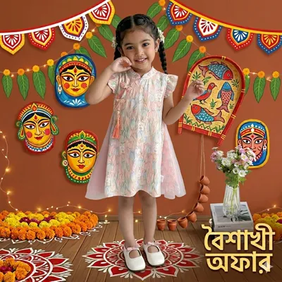 Tulip Bunny cheongsam Dress