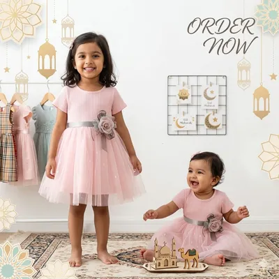  Princess Pink Party Dress