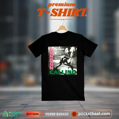 Premium "The Clash" Graphic T-Shirt – London Calling Edition