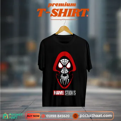 Premium "Spider-Man" Graphic T-Shirt – Miles Morales Edition