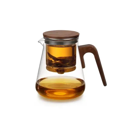 800ml High Quality Transparent Glass Teapot