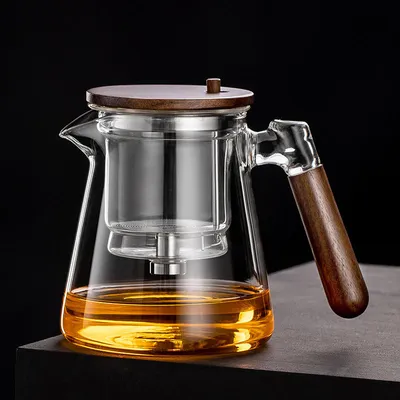 650ml Glass High-Temperature Resistant Teapot 