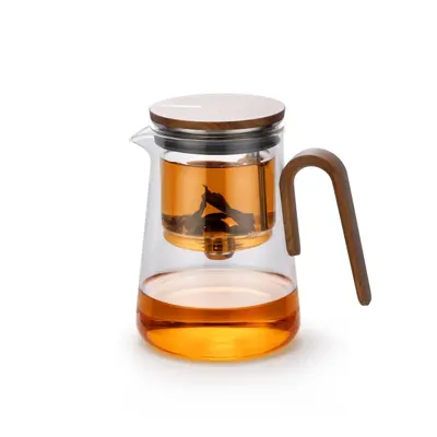 700ml High Quality Transparent Glass Teapot