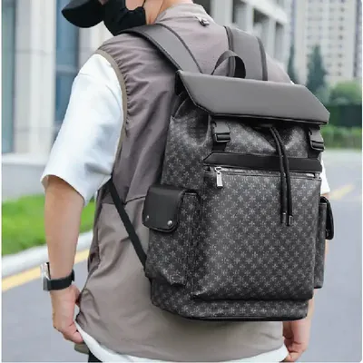 MEN'S FASHION ZIPPER BACKPACK