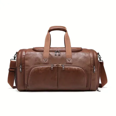 High-Quality Men's Waterproof Travel Bag – Large Capacity Business Duffel Bag for Travel & Weekend Trips