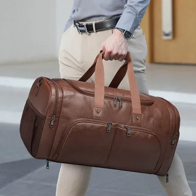 High-Quality Men's Waterproof Travel Bag – Large Capacity Business Duffel Bag for Travel & Weekend Trips