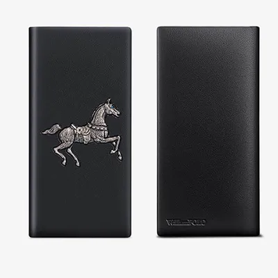 William Polo Premium Cowhide Leather Long Wallet | Elegant & Functional