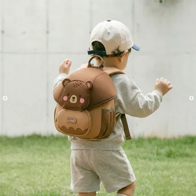Children's Cute Animal Print Neoprene Backpack