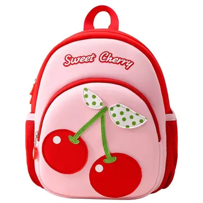Cartoon Pattern Neoprene School Backpack