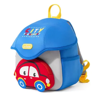 OEM ODM Customized Logo Factory Direct Sales Kids Bag Automobile-Shaped Children's Kindergarten Backpacks
