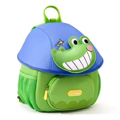 OEM ODM Customized Logo Factory Direct Sales Crocodile Children's Backpack