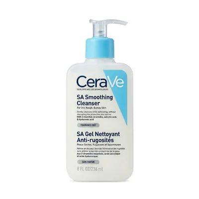 CeraVe SA Smoothing Cleanser For Dry, Rough, Bumpy Skin 236m.