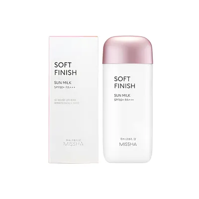 Missha All Around Safe Block Soft Finish Sun Milk 70ml - SPF.