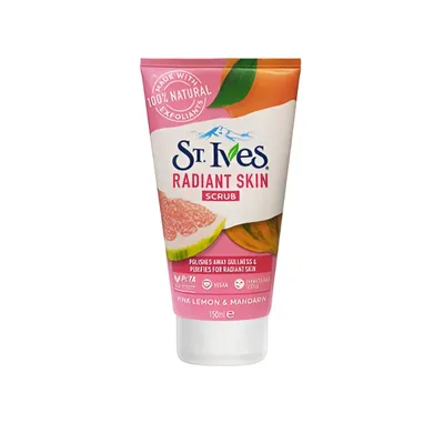St. Ives Radiant Skin Pink Lemon & Mandarin Orange Scrub 150.