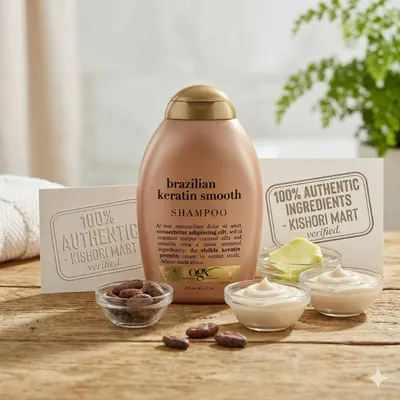 OGX Brazilian Keratin Smooth Shampoo 