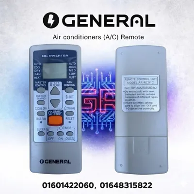 General-AC remote[D1C] inverter