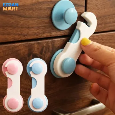4 Pieces Multi-Purpose Child Safety Drawer Lock