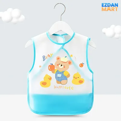 Waterproof Baby Bib with Food Catcher