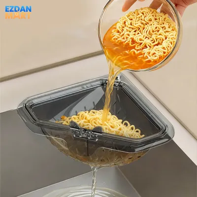 Kitchen Sink Corner Drain Basket