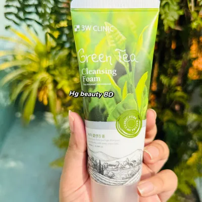 3W Clinic Green Tea Foam Cleansing 100ml
