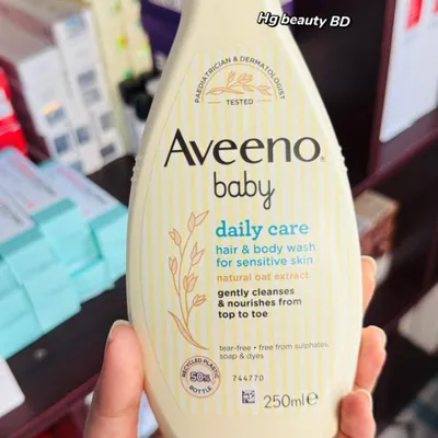 Aveeno Baby Daily Care Hair and Body Wash 250ml